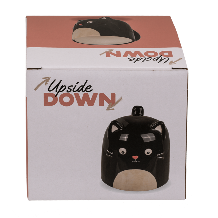 Kubek z odwróconą głową Czarny Kot 400ml Zwierzęta (2).png