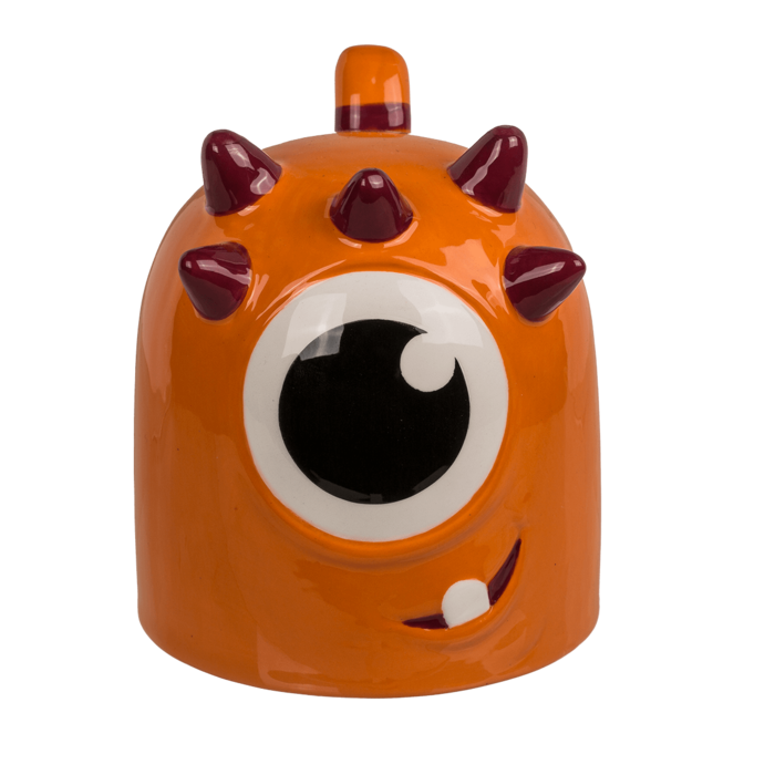 Kubek z odwróconą głową Pomarańczowy Potwór 400ml (3).png