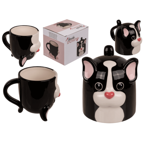 Kubek z odwróconą głową - Pies 400 ml Zwierzęta (1).png