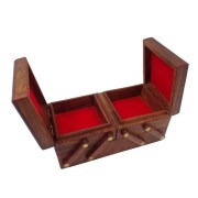 Rozkładany kuferek na biżuterię Szkatułka Pudełko (5).jpg