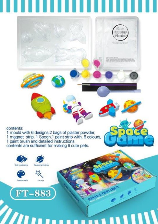 Zrób własny magnes - kosmos Kreatywny Zestaw .jpg