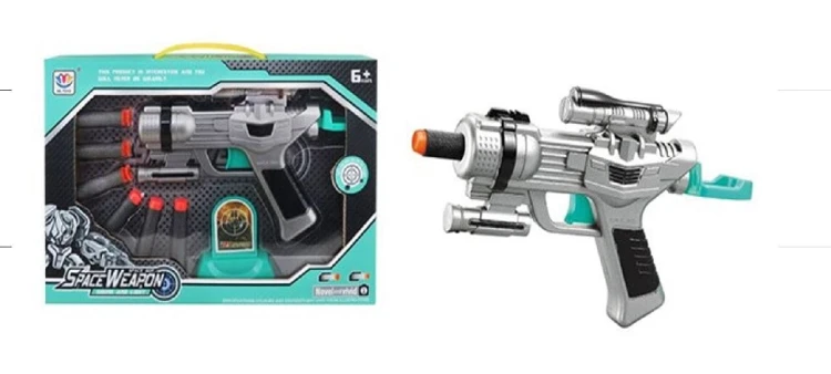 Broń kosmiczna - pistolet na piankowe lotki .jpg