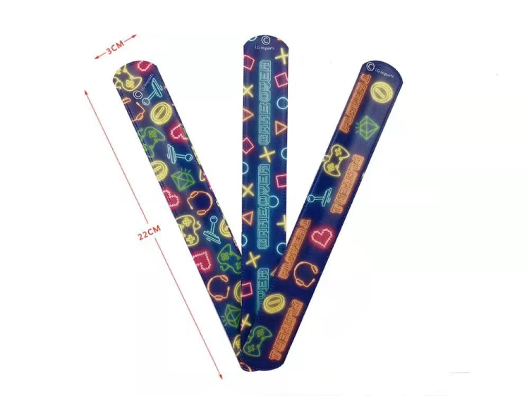 Bransoletka zatrzaskowa dla dzieci Gracz Mix wzór .jpg