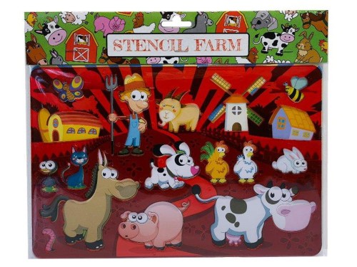 Szablon do Rysowania zwierzęta wiejskie DIY wzory 1.jpg