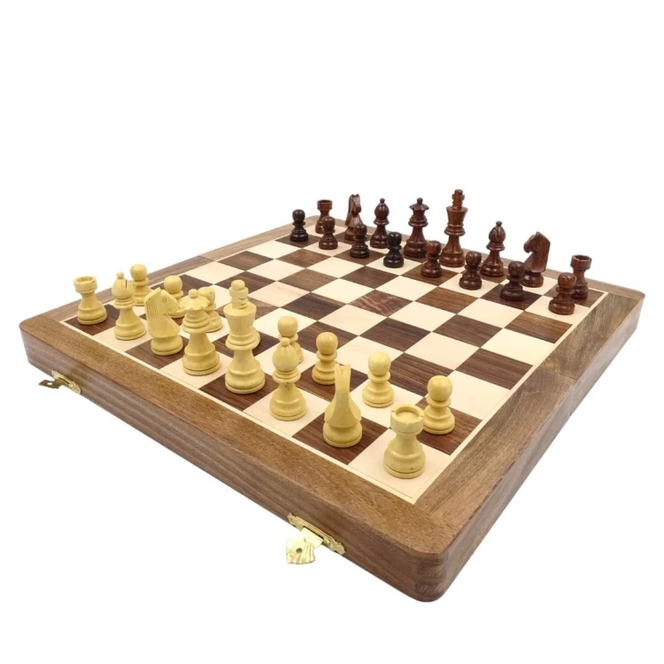 Szachy magnetyczne palisandru indyjskiego 40x40 cm (1).jpg