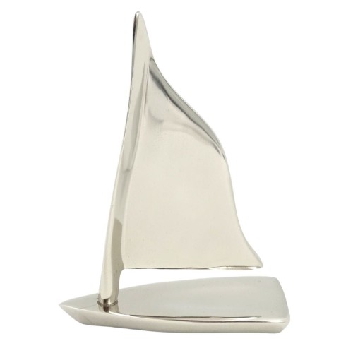 Figurka dekoracyjna jacht 25 cm Zagłówka Aluminium (1).jpg