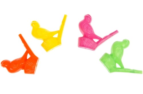 Gwizdek Ptaszek mix kolorów Świstawka Świstek (2).jpeg