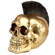 Figurka Złota Czaszka Punk Mohican Pank Irokez 15cm (1).jpg