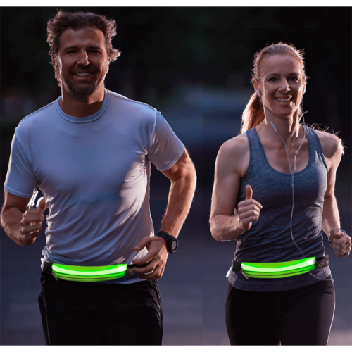 Saszetka na biodra Nerka biegaczy LED świecąca.png