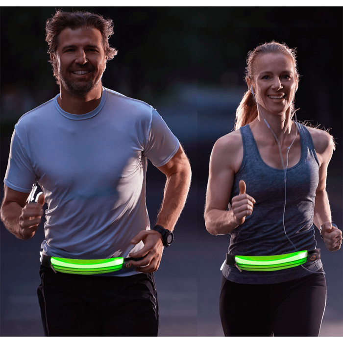 Saszetka na biodra Nerka biegaczy LED świecąca.png