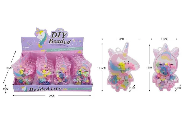 Zestaw koralików Jednorożec- zrób to sam mix 2.jpg