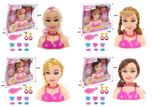 Lalka do czesania z akcesoriami M Głowa mix wzorów 2.jpg