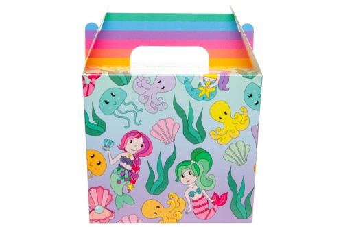 Pudełko na przekąski Składane rozmiar L - syrenka (2).jpg