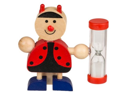 Pojemnik na Szczoteczkę z klepsydrą Zwierzątka mix 1