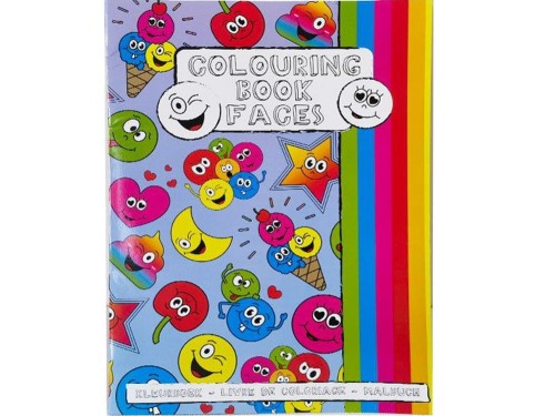 Kolorowanka z naklejkami dla dzieci - Emotikony A4 1.jpg