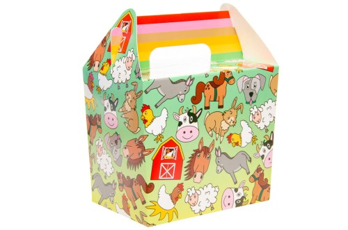 Pudełko na przekąski rozmiar L zwierzęta hodowlane .jpg