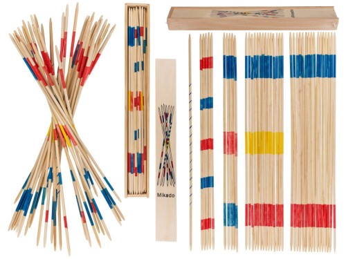 Bierki XXL MIKADO Duże Wielkie Ogromne Drewniane .jpg