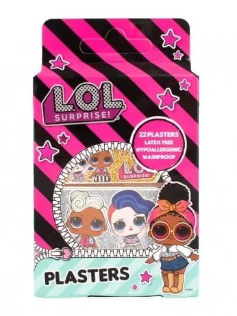 Plastry opatrunkowe dla dzieci 22 sztuki - LOL (1).jpg
