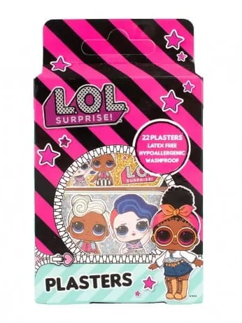 Plastry opatrunkowe dla dzieci 22 sztuki - LOL (1).jpg