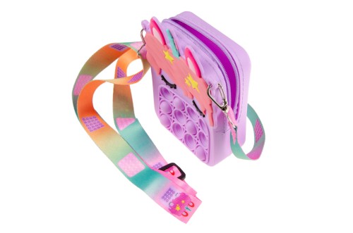 Torebka na ramię jednorożec Fidget pop It Bąbelki (1).jpg