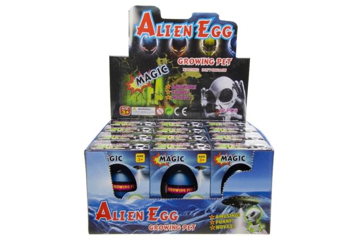 Obcy wykluwający się z jajka 6cm - Alien Ufoludek (2).jpg