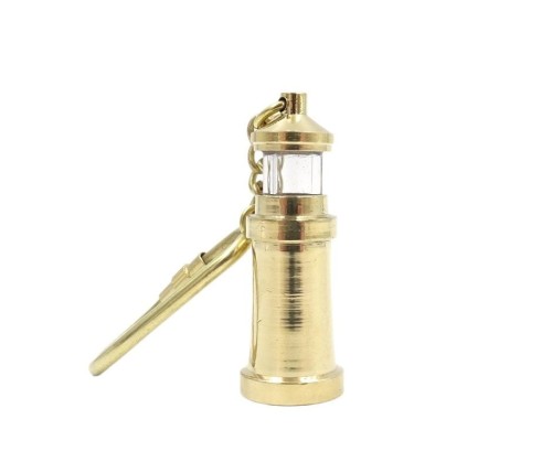 Brelok marynarza - latarnia z mosiądzu Breloczek (2).jpg