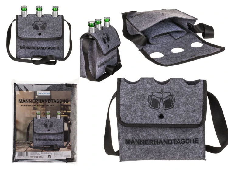 Filcowa torba na piwo na 3 butelki do przenoszenia .jpg