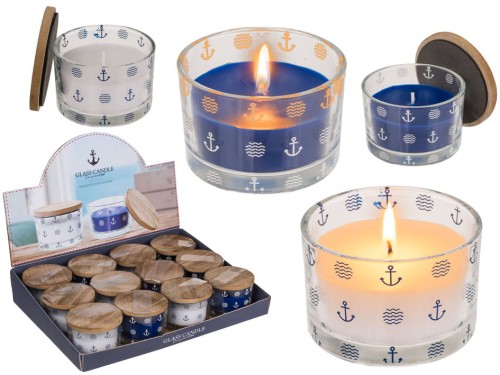 Świeczka morska w słoiczku Pokrywka II Dekoracyjna 2.jpg