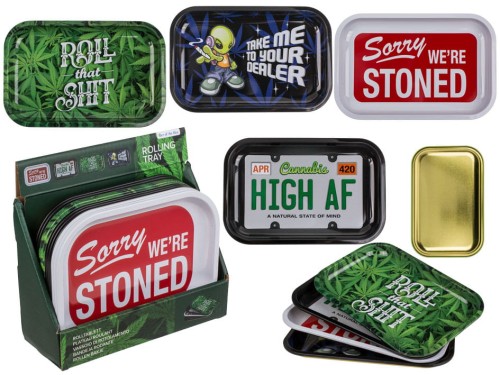 Metalowa taca ozdobna 18x14 mix Marycha slogany 2.jpg