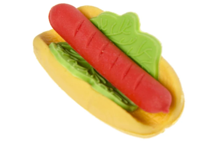 Gumki do ścierania Fast Food - 4 sztuki Śmieszne (2).jpeg