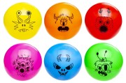 Piłka potworki - mix wzorów 23cm dmuchana Wesołe (2).jpg