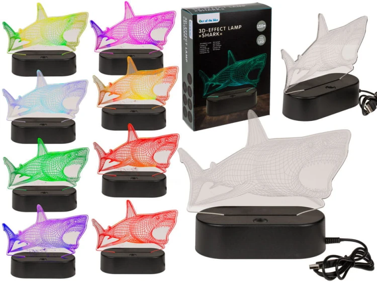 REKIN 3D - Lampka LED zmieniająca kolory Dekoracja .jpg