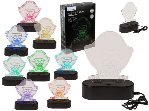 PIRAT 3D Lampka LED zmieniająca kolory Dekoracyjna .jpg