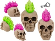 Skarbonka Czaszka Punk z Irokezem Czacha 2.jpg