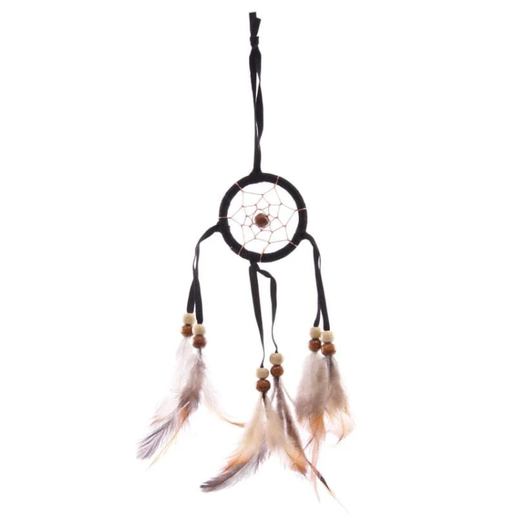 Mini Łapacz snów - dreamcatcher Zawieszka Ozdoba (1).jpg