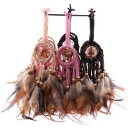 Mini Łapacz snów - dreamcatcher Zawieszka Ozdoba (3).jpg