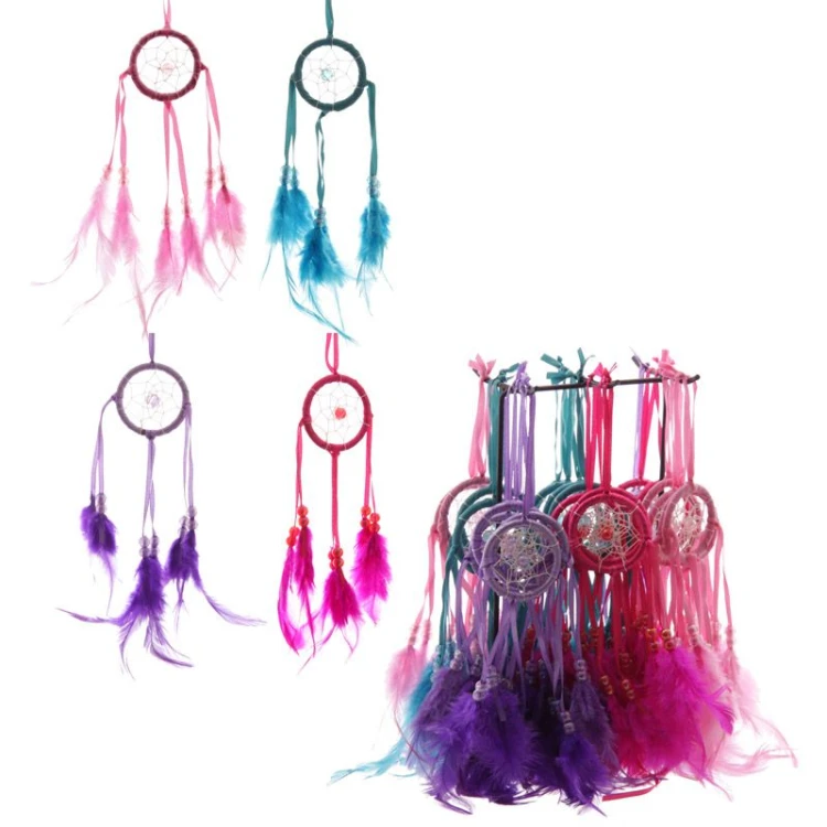 Mini Łapacz snów dreamcatcher II Zawieszka Ozdoba (2).jpg