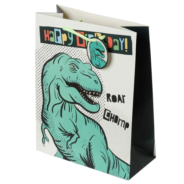 Torba prezentowa Happy Birthday Dinosauria rozm XL .jpg