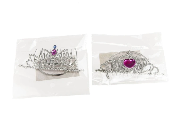 Mini tiara księżniczki - grzebyk Korona Królewny (2).jpeg