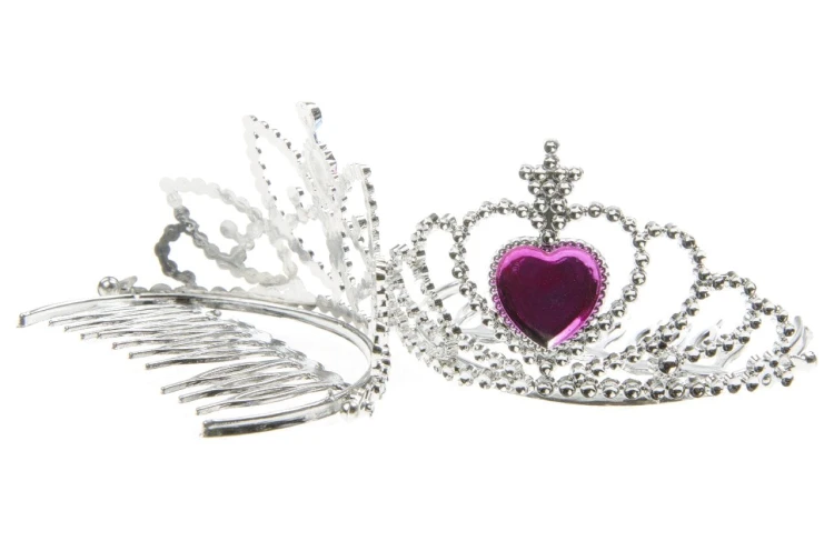 Mini tiara księżniczki - grzebyk Korona Królewny (3).jpeg