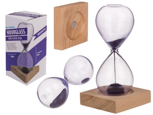 Magnetyczna klepsydra - fioletowa Magiczna Magnes .jpg