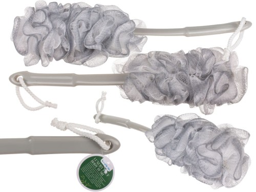 Luksusowa Myjka Siateczkowa długa rączka - biała .jpg