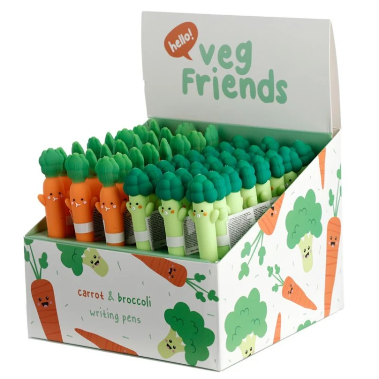 Cienkopis długopis Warzywa - marchewka lub brokuł (5).jpg