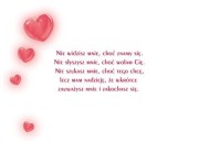 Karnet walentynkowy z kopertą Pocztówka Wierszyk 2