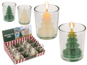 Świeca Świąteczna w szkle choinka Świeczka Zimowa 2.jpg