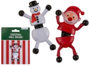 Świąteczny ludzik chodzący po ścianie Bałwan Mikołaj 2.jpg