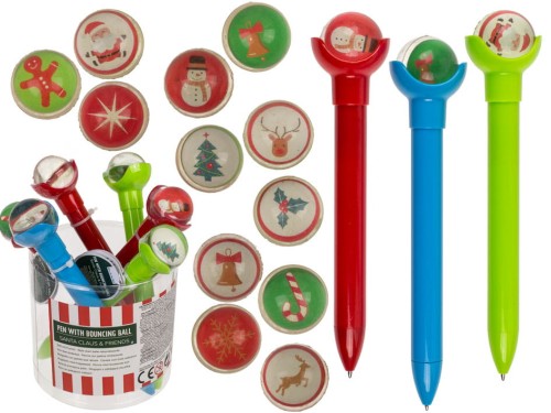 Długopis z odbijającą się piłeczką Boże Narodzenie 2.jpg