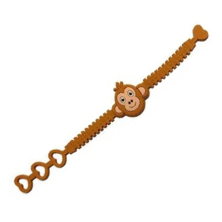 Bransoletka dla Dzieci dzikie zwierzęta wzory mix 1.jpg