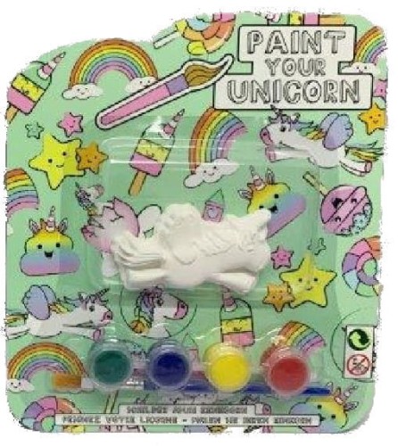 Pomaluj swoje jednorożca + farby Figurki Zestaw 1.jpg