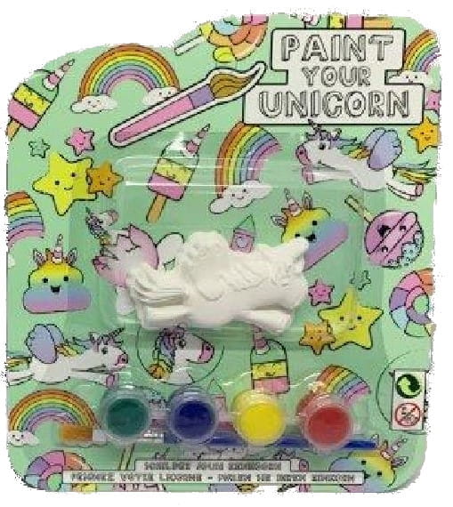 Pomaluj swoje jednorożca + farby Figurki Zestaw 1.jpg